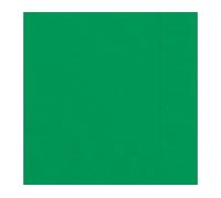 Unique- Tovaglioli di Carta, 20 Pezzi, Verde Smeraldo, 16,5cm, 31852