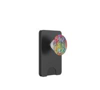 Unique Watercolor Dripping Art Colorful Rainbow Painting PopSockets PopWallet per MagSafe