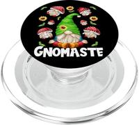 Unique Yoga Garden Gnome For Women With Toadstool Mushroom PopSockets PopGrip per MagSafe