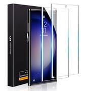 UniqueMe Pellicola per Samsung Galaxy S23 Ultra/S22 Ultra, 2 Pezzi PET Pellicola Protettiva per Samsung S23 Ultra/S22 Ultra