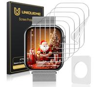UniqueMe Pellicola Protettiva per Apple Watch 40 mm Series 6/5/4/SE, 6 Pezzi TPU Schermo Pellicola, Auto Guarigione, HD Trasparente Protezione Schermo per iWatch 40 mm