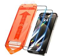 UniqueMe Pellicola Protettiva per iPhone 15 Pro, 2 Pezzi per iPhone 15 Pro Pellicola Vetro Temperato, Auto Guarigione, Rimozione Automatica Della Polvere, Installazione Facile e Veloce