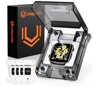 UniqueMe per Apple Watch Series 11/10 42 MM Pellicola Protettiva - 4 Pezzi Pellicola EPU, Copertura Completa, Senza Bolle, HD Trasparente, Auto Guarigione Protezione Schermo per iWatch 42 MM