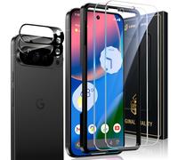 UniqueMe per Google Pixel 10 Pro Pellicola Protettiva - 2 Pezzi Pellicola Vetro Temperato per Google Pixel 10 Pro e 2 Pezzi Protezione Fotocamera, Resistente ai Graffi, Bubble Proof