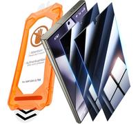 UniqueMe per Samsung Galaxy S24 Ultra Privacy Pellicola Protettiva - 2 Pezzi per S24 Ultra Anti-Spia Vetro Temperato, Auto Guarigione, Rimozione Automatica Della Polvere, Installazione Facile e Veloce