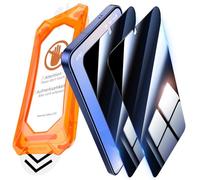 UniqueMe per Samsung Galaxy S25 Pellicola Privacy - 2 Pezzi Pellicola Vetro Temperato Privacy per S25, Anti-Spia, Rimozione Automatica Della Polvere, Installazione Facile e Veloce - Nero