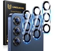 UniqueMe per Samsung Galaxy S25 Plus Pellicola Protezione Fotocamera - Copri Fotocamera per Samsung S25 Plus, HD Schermo, Protezione completa, Anti-graffio, Durezza 9H-3 Pezzi