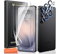 UniqueMe per Samsung Galaxy S26 Ultra Pellicola Protettiva, 2 Pezzi per Samsung Galaxy S26 Ultra EPU Pellicola e 2 Pezzi Fotocamera, Senza Bolle, HD Trasparente