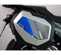 UNIRACING Kit Protezione e Decorazione del Bauletto Laterale OEM per BMW R1300GS Blu/Nero