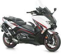 Uniracing Yamaha T-Max 530, kit di decalcomanie male Nero/Rosso/Bianco