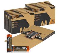 Uniross Pile Alcaline Industrial AA / LR6 / Stilo / 1,5V Ideali per Dispositivi Professionali - 10 Box da 24 Batterie