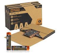 Uniross Pile Alcaline Industrial AAA / LR03 / Ministilo / 1,5V - 3 Box da 24 Batterie