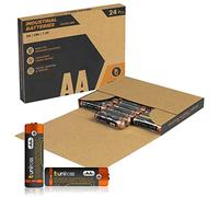 Uniross Pile Alcaline Industrial Stilo AA - LR6 1,5v - Box da 24 Batterie