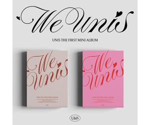 UNIS 1st Mini Album WE UNIS Random Ver. CD + P. Book + P. Card + adesivo +...