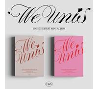 UNIS 1st Mini Album WE UNIS Random Ver. CD+P.Book+P.Card+Sticker+Holder+F.Poster