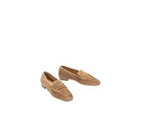Unisa Sneakers e Mocassino Balta da Donna in Pelle Ruvida Marrone, Marrone, 37 EU