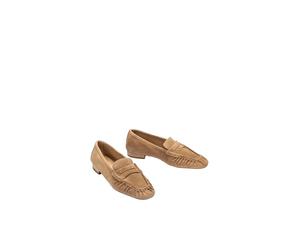 Unisa Sneakers e Mocassino Balta da Donna in Pelle Ruvida Marrone, Marrone, 37 EU