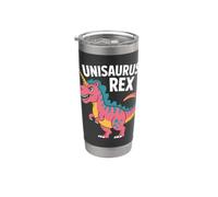 Unisaurus Rex Malizioso Carino Creatura Bicchiere termico in acciaio inox doppia parete
