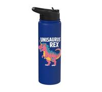 Unisaurus Rex Malizioso Carino Creatura Stainless Steel Insulated Water Bottle