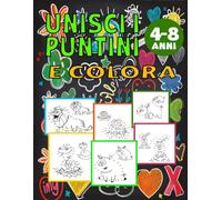 unisci i puntini e colora: Animali Amici: Unisci i Puntini e Colora!