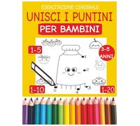 unisci i puntini per bambini dai 3-5 anni con 77 animali e cibi carini, oggetti simpatici e molto altro ancora da creare con diversi livelli di ... e stimolanti esercizi di apprendimento