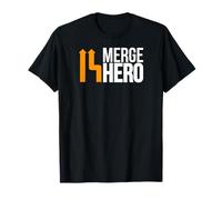 Unisci Il Campione di Programmazione di Devops di Merge Hero Maglietta