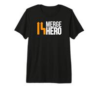 Unisci Il Campione di Programmazione di Devops di Merge Hero Maglietta Premium