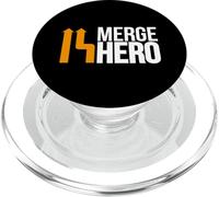 Unisci il campione di programmazione di DevOps di Merge Hero PopSockets PopGrip per MagSafe