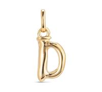 Unisex 50 Charm Unisex placcato in argento e/o oro, Ispirato all'iconico Chiodo Forma di Lettera Può essere abbinato a catene con diverse dimensioni e volumi.