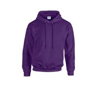 Unisex Adulti Cappuccio Tinta Unita Felpa Gildan Heavy Blend Con Pullover