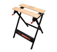 UNISEX ADULTO WM301-XJ BANCO DA LAVORO WORKMATE, BLACK/WOOD, 15.5 X 84 X 12.5 CM
