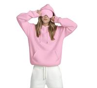 Unisex Airplane Mode Travel Hoodie w/ Built-in Sleep Mask , Comfort Hoodie with Hidden Pockets Design (#13,s)