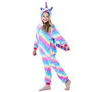 Unisex Animale Pigiama Animali Bambino Tuta da Notte Unicorno Cosplay Outfit Pigiami Costume da Notte Inverno Caldo Costume Sonno Ragazze Ragazzi Natale Halloween