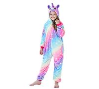 Unisex Animale Pigiama Animali Bambino Tuta da Notte Unicorno Cosplay Outfit Pigiami Costume da Notte Inverno Caldo Costume Sonno Ragazze Ragazzi Natale Halloween