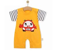 Unisex-Baby Infant Wide Short Sleeve Animal Cartoon Bodysuit Bodys BB@TZZ08HW1-0712