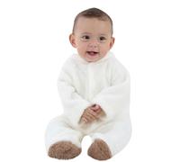 Unisex Bambino Inverno Pagliaccetto Infant-And-Toddler-Bodysuit Cappuccio, Addensare Caldo Pigiama Denso Tutina in Pile Fleece Footed Jumpsuit Pram Spesso Tuta da Neve Calda per Bambina Ragazzo