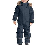 Unisex Bambino Inverno Pagliaccetto Piedi Tutina Tuta da Neve con Cappuccio Snowsuit Romper in Pile per e Neonato Cotone Orsetto Set Kids
