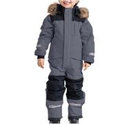 Unisex Bambino Inverno Pagliaccetto Tutine Invernale Tuta da Neve con Cappuccio Sci Body a Maniche Lunghe Cerniera Cotone Manica Lunga Tute Kids