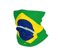 Unisex Bandana Bandiera del Brasile Decorazione Facciale Multifunzione Fascia per Capelli Elastico Passamontagna per Motocicletta Sports Ciclismo