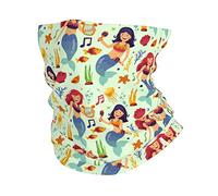 Unisex Bandana, Protezione del Viso Cute Cartoon Fish Underwater Colorful Elastico Fascia per Capelli per Escursionismo Adulto Uomo