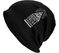 Unisex Berretto Sportivo,Pyramid Illuminati Don't Trust Anyone,Clape Berretto,Lavabile Cappello A Maglia per All'Aperto,Chemio,Bici