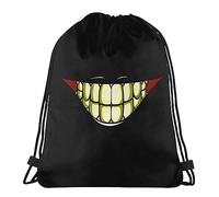 Unisex Borsa con Coulisse Joker Smile Zaino con Coulisse Fashion Shopping Zaini per Regalo, Scuola, Natale