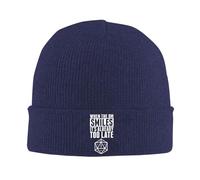 Unisex Cappelli da Donna When The DM Smiles Its Already Too Late Cappello Invernale Lavorato Lavorato a Maglia Cappello per Invernale,Uomo all'aperto,Sci