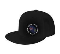 Unisex Cappelli da papà È nel Mio Dna Bandiera delle Isole Vergini Britanniche Cappellino da Baseballberretto Traspirante Visiera Baseball Cappellino Regolabile Cappello Piatto per Pesca Golf