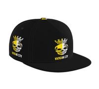 Unisex Cappelli Visiera Vintage Vatican City King Skull Trucker cap retrò Sun Cappello per Sport, Seasons, unità