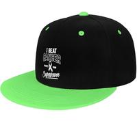 Unisex Cappello da Sole Ho Sconfitto Il Cancro. Qual È Il Tuo Superpotere? Visiera Baseball Cappellino Moda Cappello Piatto Casual Cappellino da Baseballberretto per Viaggi Trucker All'Aperto