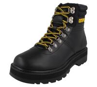 Unisex Caterillar IN Pelle Con Lacci Stivali Con a Good Battistrada 'Vanquish'