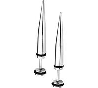 Unisex Cool Punk Rock Vite Rivetto Spike Orecchini Ear Stud Pin Orecchini Spears-ArgentoUtile e pratico.