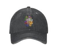 Unisex e alla Moda Digimon E Creste Berretto da Baseball Vintage Distressed Denim Nostalgico Anime Snapback Cappello Unisex Tutte Le Stagioni Cappelli da Viaggio cap Sport Regali all'aperto