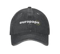 Unisex e alla Moda Europapa Joost Klein Paesi Bassi Eurovision 2024 Berretto da Baseball Distressed Washed Caps Cappello attività all'aperto Fit Copricapo Sport Regali all'aperto